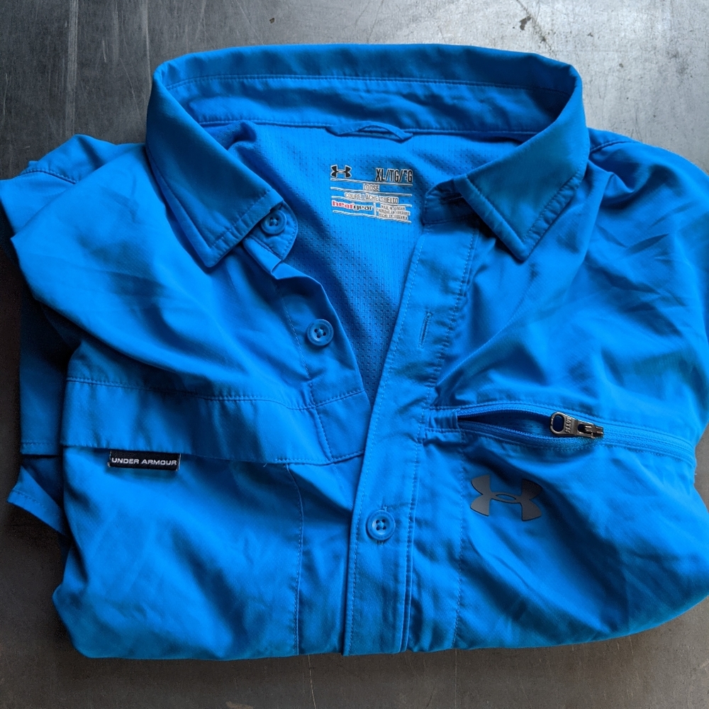 Under Armour Fishing Shirt Heat Gear